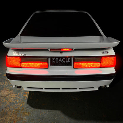 1987-1993 Ford Mustang LX Sequential LED Tail Light Conversion Kit - Plug & Play by ORACLE Lighting