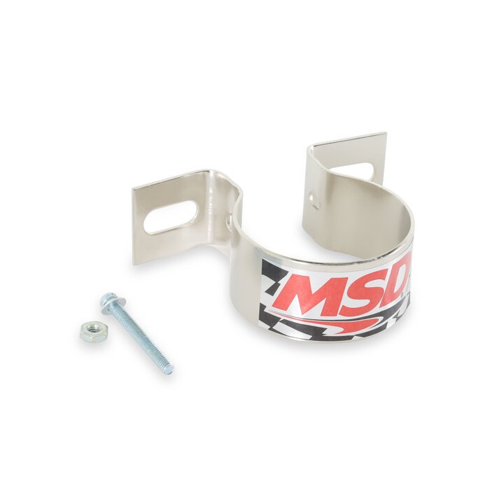 MSD Ignition Coil bracket (Canister Style), Horizontal Mounting GM coils by MSD
