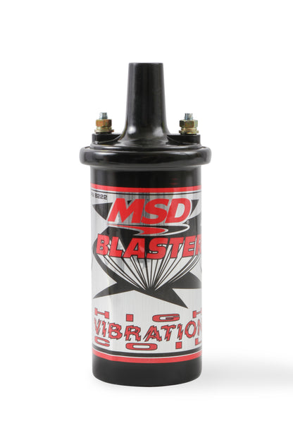 MSD Ignition Coil - Blaster Series - High Vibration - Black by MSD