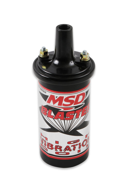 MSD Ignition Coil - Blaster Series - High Vibration - Black by MSD