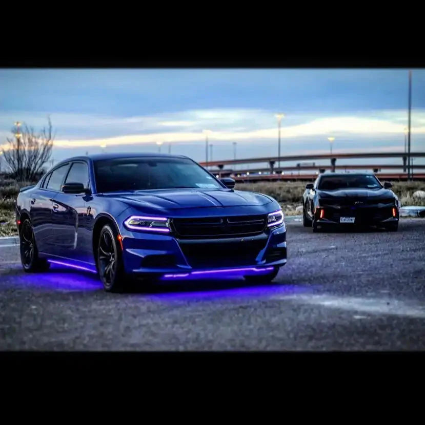 ORACLE Lighting 2015-2021 Dodge Charger ColorSHIFT RGB+W Headlight DRL Upgrade Kit by ORACLE Lighting