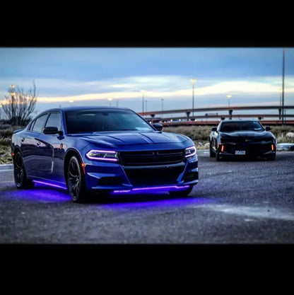 ORACLE Lighting 2015-2021 Dodge Charger ColorSHIFT RGB+W Headlight DRL Upgrade Kit by ORACLE Lighting