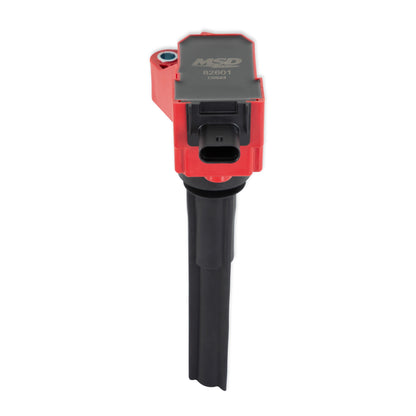 MSD Ignition Coil - Ford EcoBoost - 2.7L / 3.0L V6 - Red - 6-Pack by MSD
