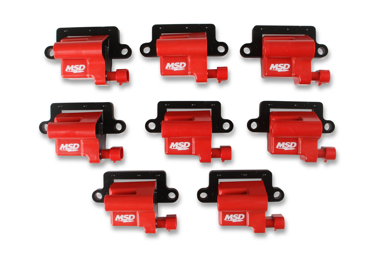 MSD Ignition Coil - GM LS Blaster Series - L-Series Truck Engine - Red - 8-Pack by MSD
