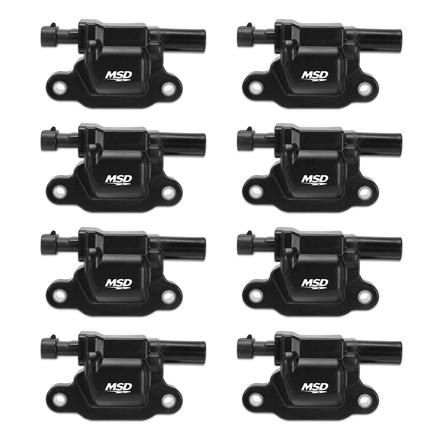 MSD Ignition Coil - Blaster Series - LS2/LS3/LS4/LS7/LS9 Engines -Black - 8-Pack by MSD