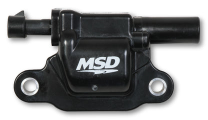 MSD Ignition Coil - Blaster Series - Gen V GDI Engine - Black - 8-Pack - Square by MSD