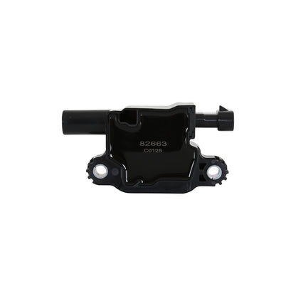 MSD Ignition Coil - Blaster Series - Gen V GDI Engine - Black - 8-Pack - Square by MSD