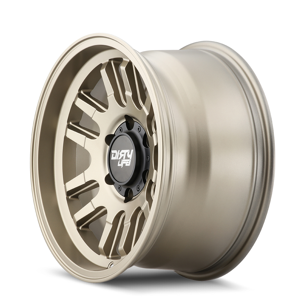 DIRTY LIFE CANYON 9310 SATIN GOLD 17X9 5-127 -12MM 71.5MM by DIRTY LIFE
