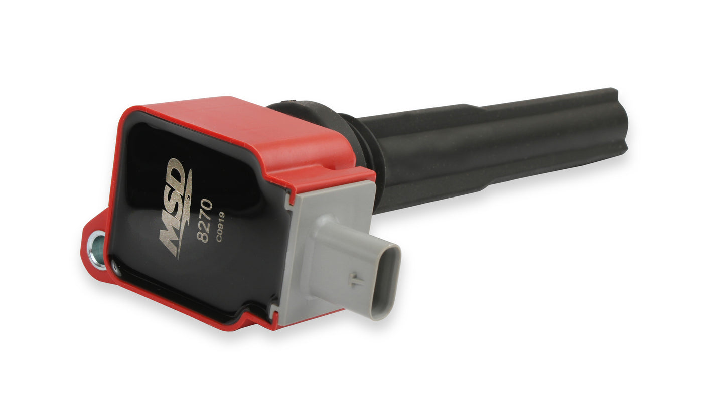 MSD Ignition Coil - Ford EcoBoost - 3.5L V6 - Red - 6-Pack by MSD