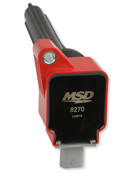 MSD Ignition Coil - Ford EcoBoost - 3.5L V6 - Red - 6-Pack by MSD