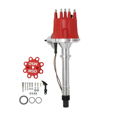 Includes vacuum advance and must be used with an MSD 6, 7 and 8-series ignition. by MSD