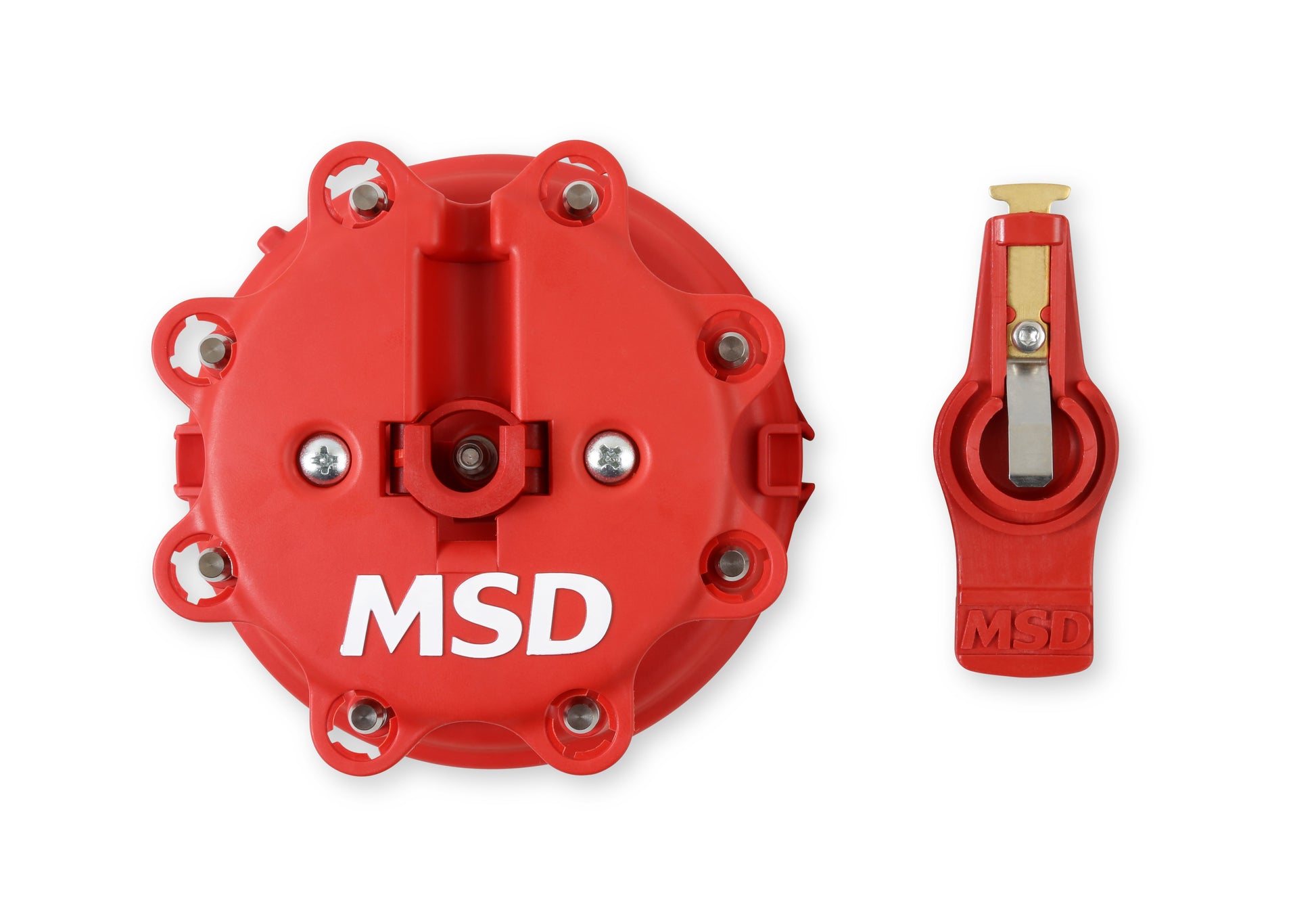 Distributor Cap and Rotor Kit, MSD/Ford V8 TFI, '85-'95 by MSD