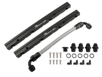 Fuel Rail Kit with Holley Sniper EFI logo for LS3 intake manifolds by Holley Sniper EFI