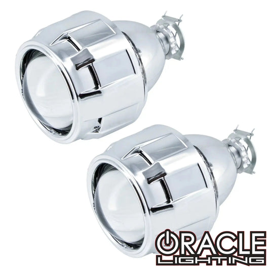 ORACLE 2.5" Bi-Xenon 70mm H1 6.1 Retrofit Projectors (Pair) w/Bezels by ORACLE Lighting
