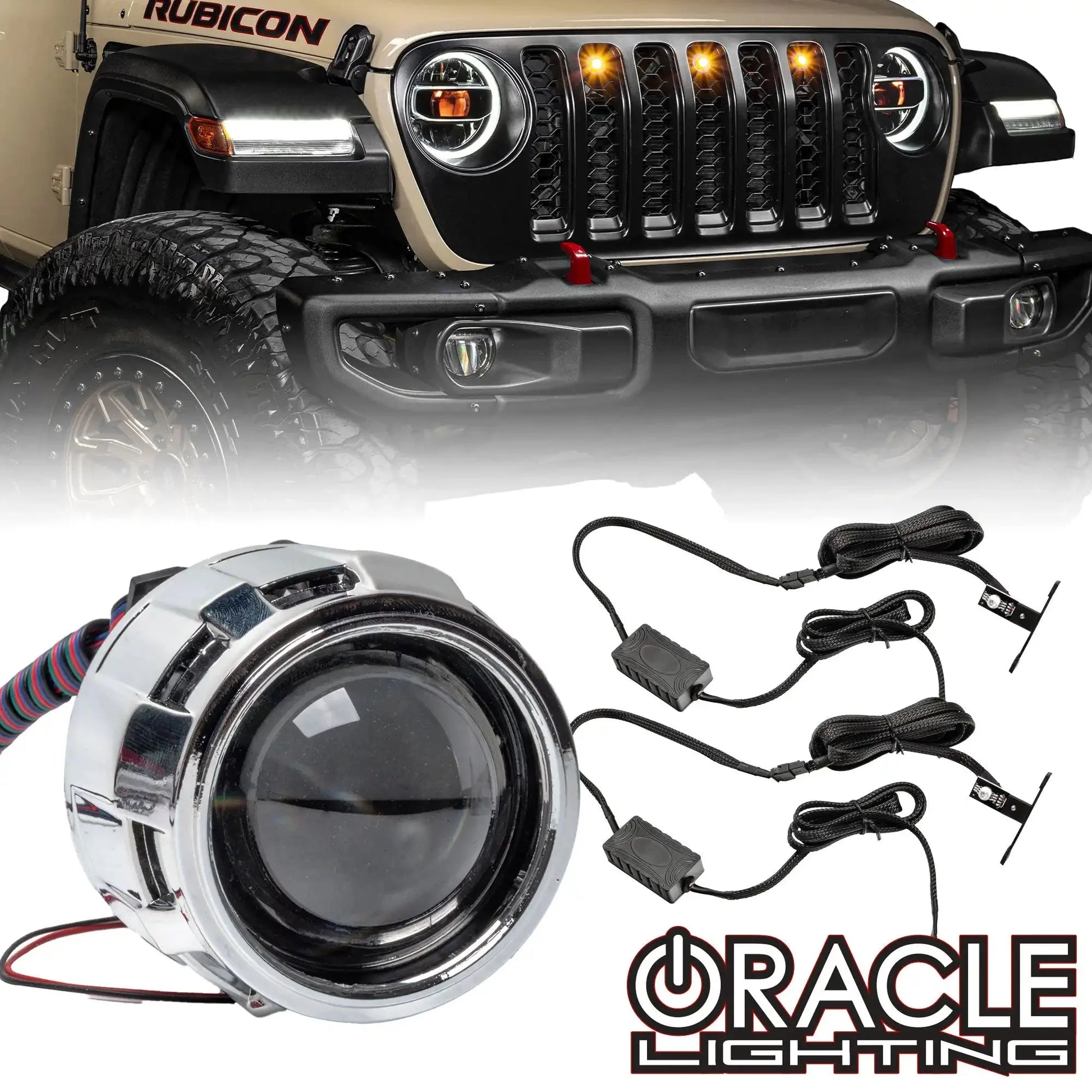 ORACLE ColorSHIFT Projector Demon Eye Headlights by ORACLE Lighting