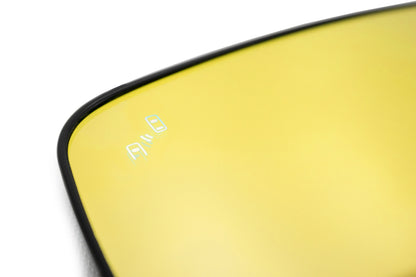 OLM Wide Angle Convex Mirrors with Defrosters / Turn Signals / Blind Spot Detection (Golden) - 2015-2021 WRX/STI by OLM