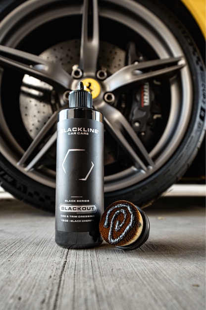 BLACKLINE® BLACKOUT TRIM & TIRE DRESSING by Blackline Car Care