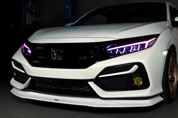 OLM Gamma Series RGB Headlights - 2016-2021 Honda Civic by MYX Automotive