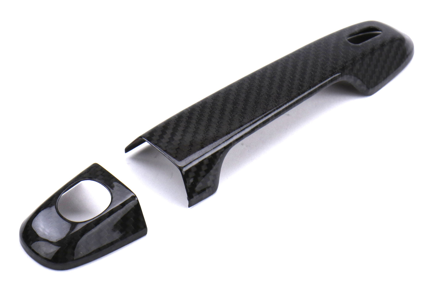 OLM Dry Carbon Fiber Door Handle Cover - 2013+ FT86-Gloss Carbon Fiber by MYX Automotive