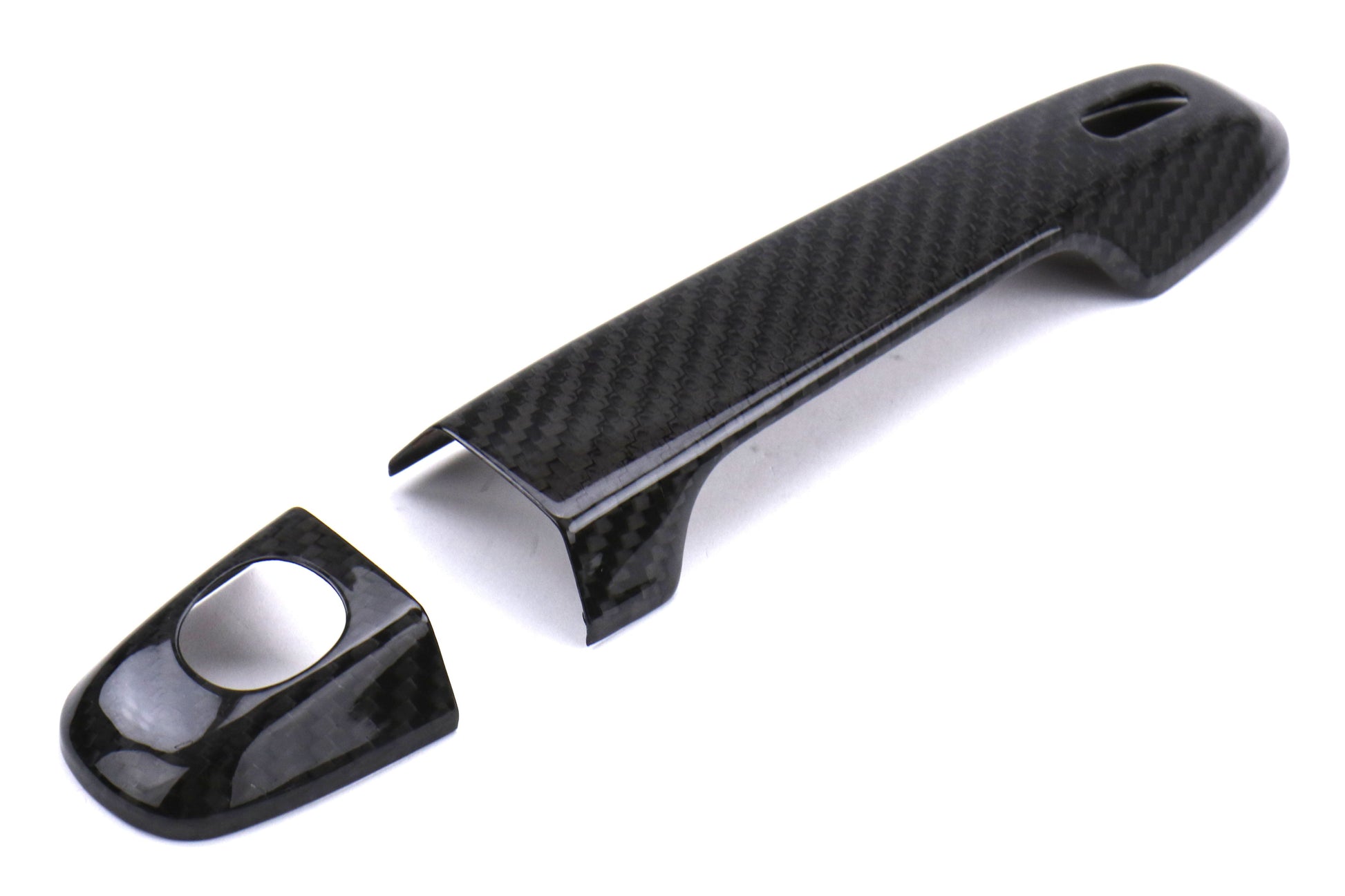 OLM Dry Carbon Fiber Door Handle Cover - 2013+ FT86-Gloss Carbon Fiber by MYX Automotive