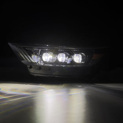 LED Projector Headlights in Alpha Black by AlphaRex