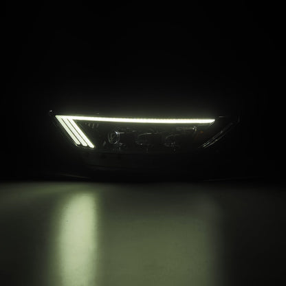 LED Projector Headlights in Alpha Black by AlphaRex