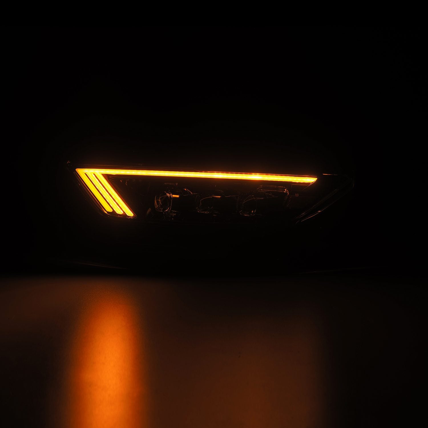 LED Projector Headlights in Alpha Black by AlphaRex