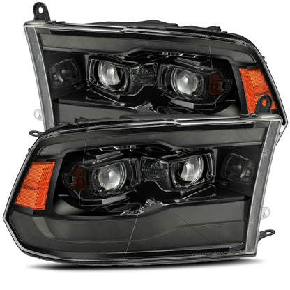 LED Projector Headlights in Alpha-Black by AlphaRex
