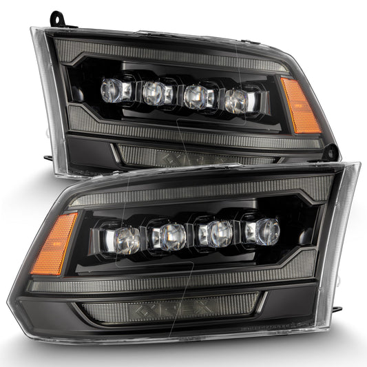 LED Projector Headlights in Alpha-Black by AlphaRex