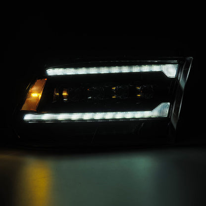 LED Projector Headlights in Alpha-Black by AlphaRex