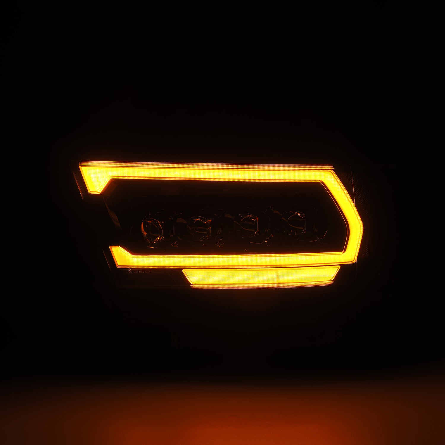 LED Projector Headlights in Alpha-Black by AlphaRex