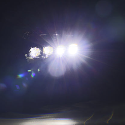 LED Projector Headlights in Alpha-Black by AlphaRex