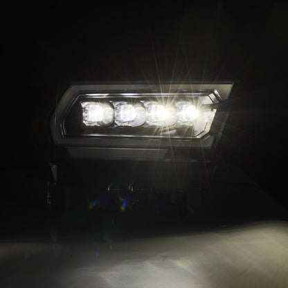 LED Projector Headlights in Black by AlphaRex