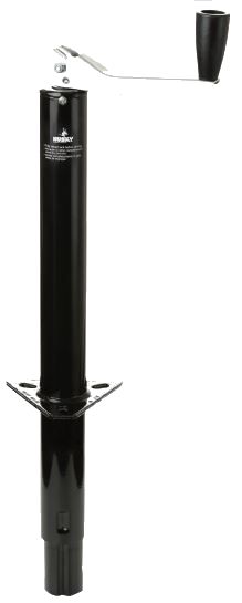 Man Top Wind Jack 1000 LB Cap Bolt-On or Weld-On Black Steel Inc Mnting Bracket by Husky Towing