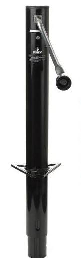 Man Side Wind Jack 2K Cap Bolt-On Or Weld-On Mnt Painted Black by Husky Towing