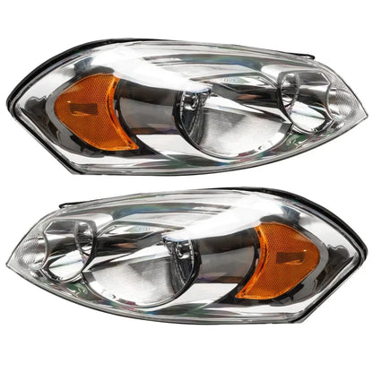 ORACLE Lighting 2006-2013 Chevrolet Impala Non-Projector Pre-Assembled Halo Headlights by ORACLE Lighting
