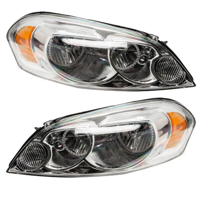 ORACLE Lighting 2006-2013 Chevrolet Impala Non-Projector Pre-Assembled Halo Headlights by ORACLE Lighting