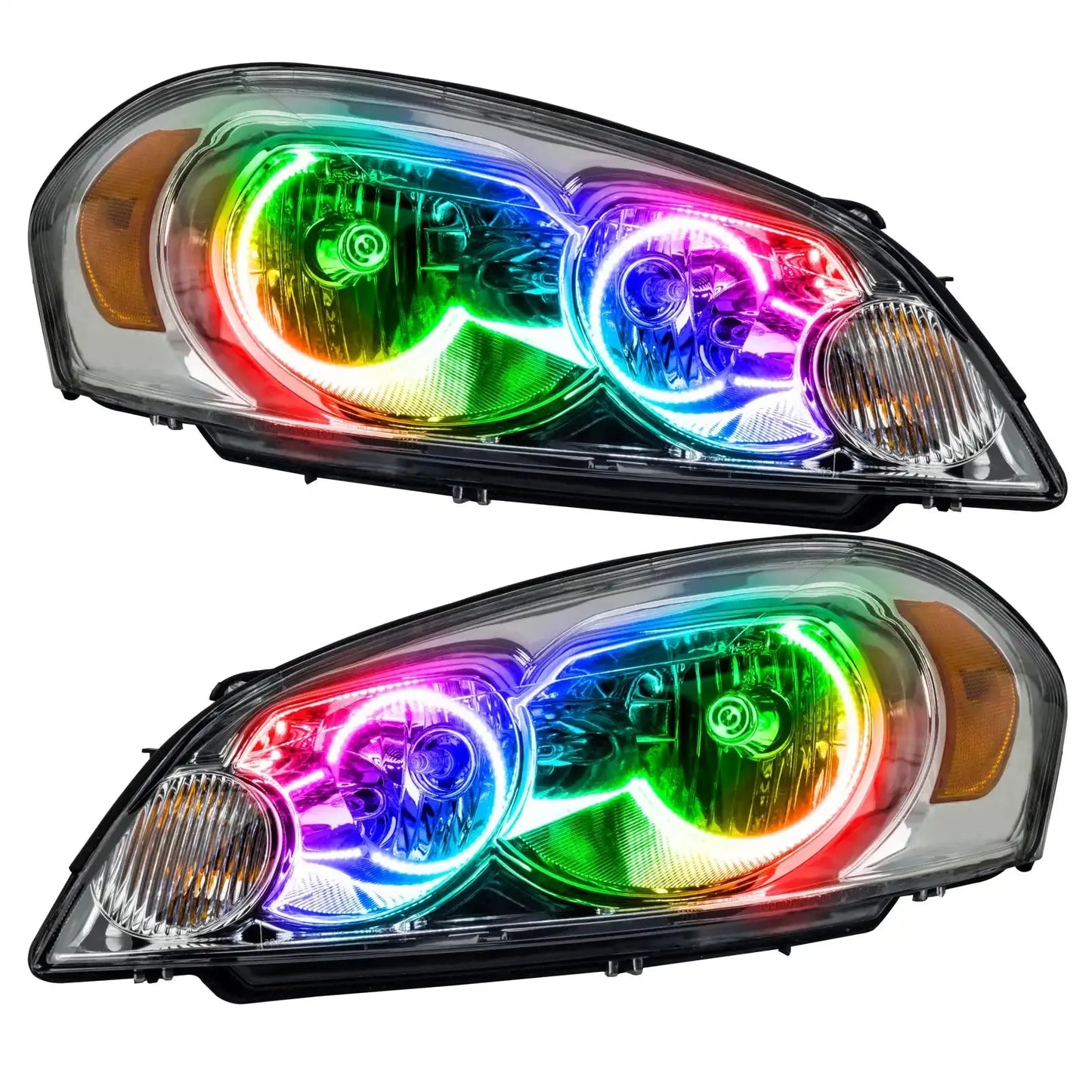 ORACLE Lighting 2006-2013 Chevrolet Impala Non-Projector Pre-Assembled Halo Headlights by ORACLE Lighting