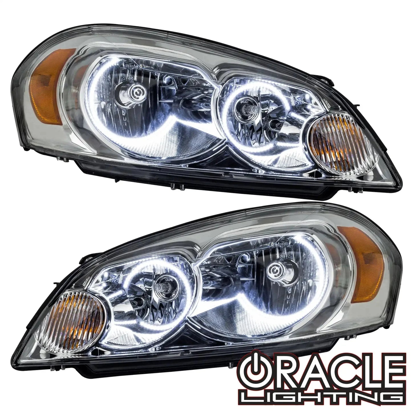 ORACLE Lighting 2006-2013 Chevrolet Impala Non-Projector Pre-Assembled Halo Headlights by ORACLE Lighting