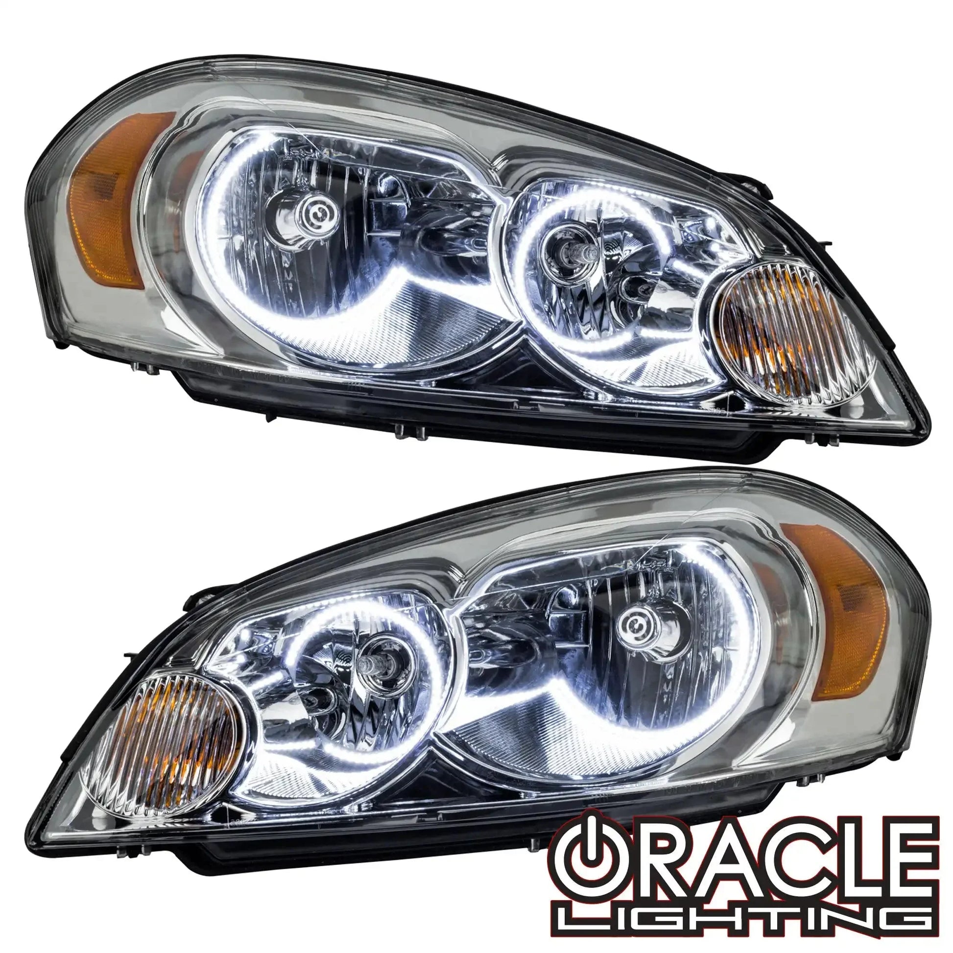 ORACLE Lighting 2006-2013 Chevrolet Impala Non-Projector Pre-Assembled Halo Headlights by ORACLE Lighting