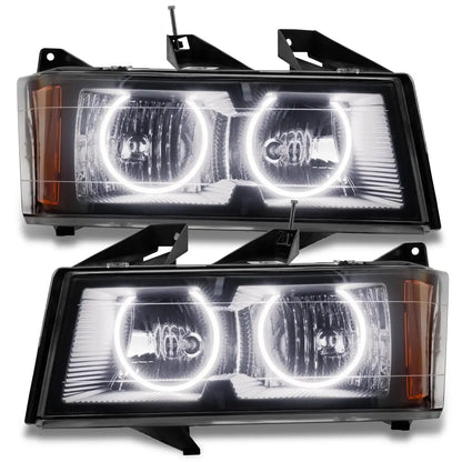 ORACLE Lighting 2004-2012 Chevrolet Colorado Pre-Assembled LED Halo Headlights by ORACLE Lighting