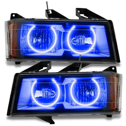 ORACLE Lighting 2004-2012 Chevrolet Colorado Pre-Assembled LED Halo Headlights by ORACLE Lighting