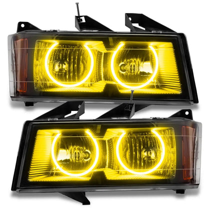 ORACLE Lighting 2004-2012 Chevrolet Colorado Pre-Assembled LED Halo Headlights by ORACLE Lighting