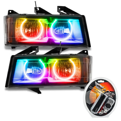 ORACLE Lighting 2004-2012 Chevrolet Colorado Pre-Assembled LED Halo Headlights by ORACLE Lighting