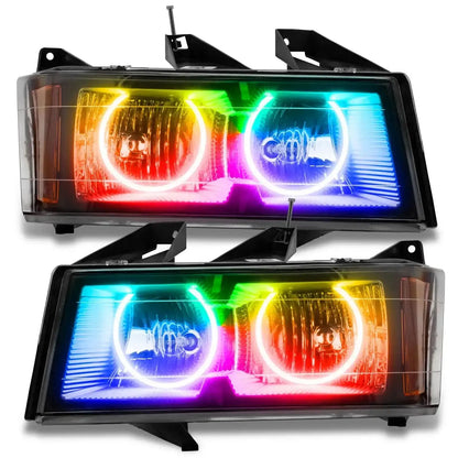ORACLE Lighting 2004-2012 Chevrolet Colorado Pre-Assembled LED Halo Headlights by ORACLE Lighting