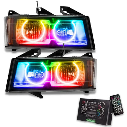 ORACLE Lighting 2004-2012 Chevrolet Colorado Pre-Assembled LED Halo Headlights by ORACLE Lighting