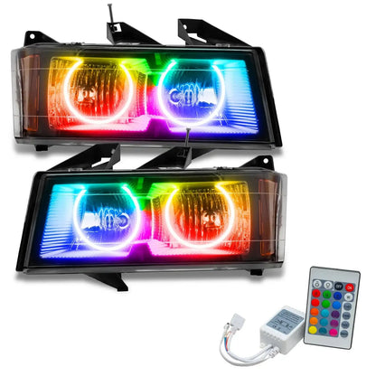 ORACLE Lighting 2004-2012 Chevrolet Colorado Pre-Assembled LED Halo Headlights by ORACLE Lighting