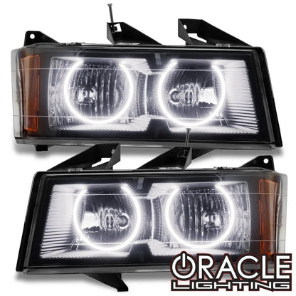 ORACLE Lighting 2004-2012 Chevrolet Colorado Pre-Assembled LED Halo Headlights by ORACLE Lighting