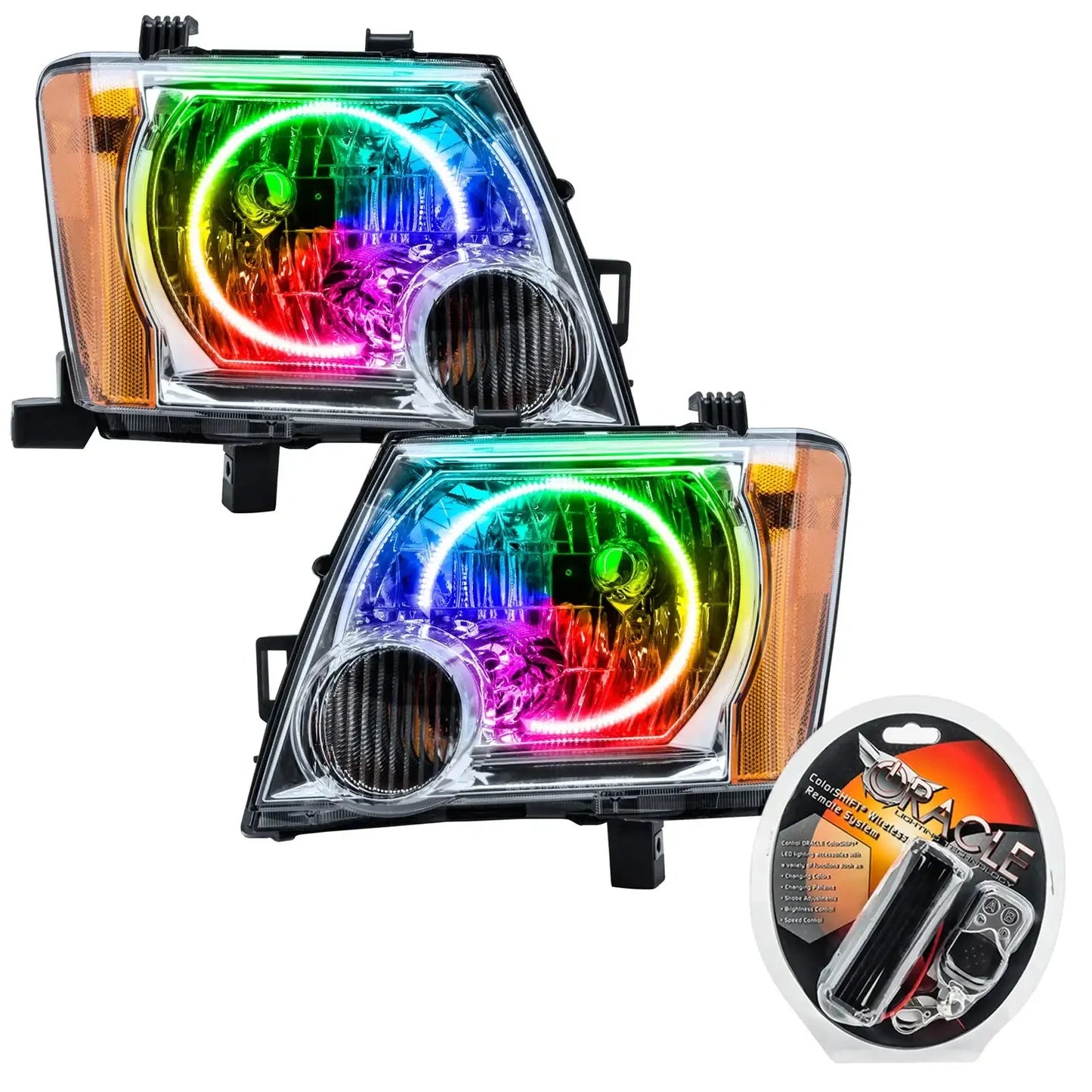 ORACLE Lighting 2005-2014 Nissan Xterra Pre-Assembled LED Halo Headlights by ORACLE Lighting