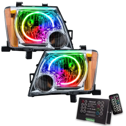 ORACLE Lighting 2005-2014 Nissan Xterra Pre-Assembled LED Halo Headlights by ORACLE Lighting